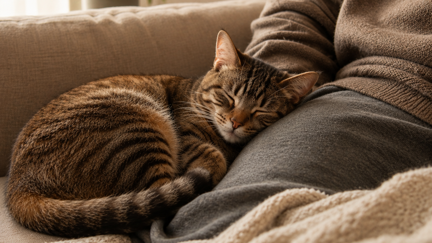 Why does my cat follow me everywhere - even into the bathroom? Discover 7 real reasons behind this behavior, plus exactly when it's time to worry.