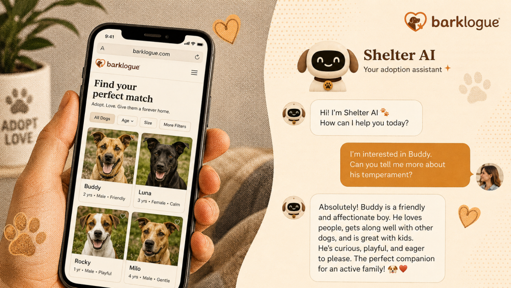 Illustration of an adopter's journey from browsing to application with a chat step highlighted
